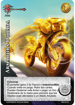 Armadura Dorada (Preconstruido Guerrero)