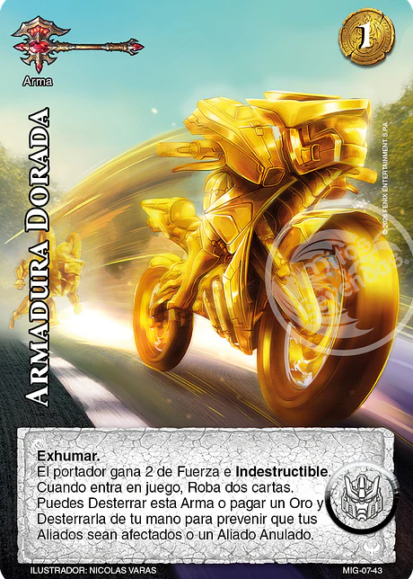 Armadura Dorada (Preconstruido Guerrero)