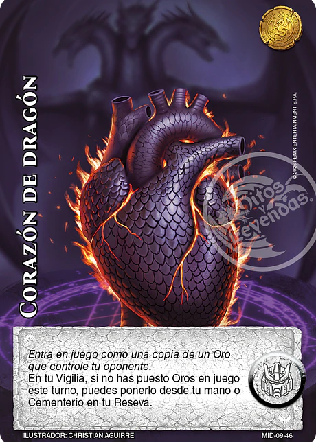 Corazón de Dragón (Preconstruido Dragón)