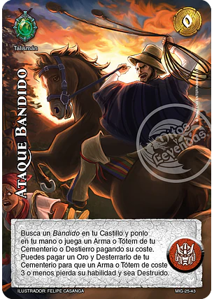 Ataque Bandido (Preconstruido Guerrero)