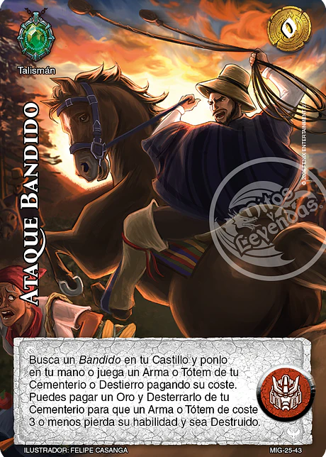 Ataque Bandido (Preconstruido Guerrero)