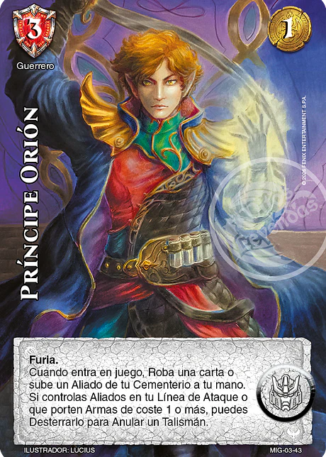 Príncipe Orión (Preconstruido Guerrero)