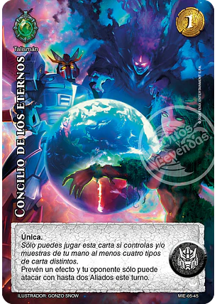 Concilio de los Eternos (Preconstruido Eterno)