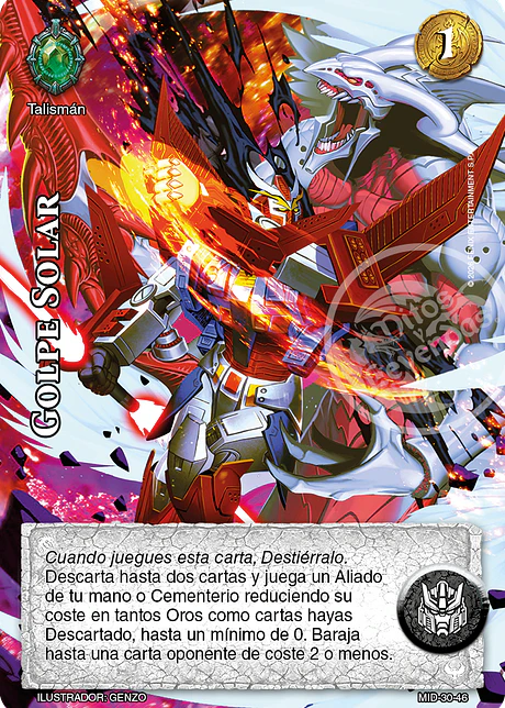 Golpe Solar (Preconstruido Dragón)