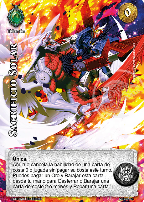 Sacrificio Solar (Preconstruido Guerrero)