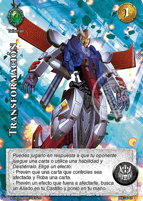 Transformación (Preconstruido Eterno)