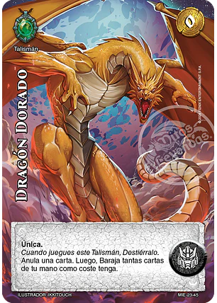 Dragón Dorado (Preconstruido Eterno)