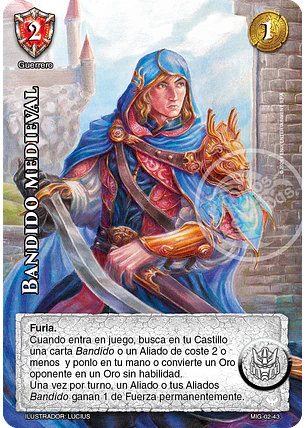 Bandido Medieval (Preconstruido Guerrero)