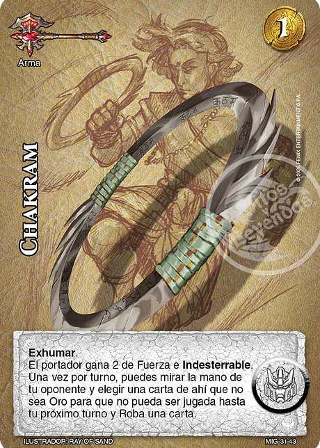 Chakram (Preconstruido Guerrero)