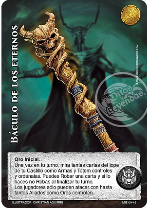Báculo de los Eternos (Preconstuido Eterno)