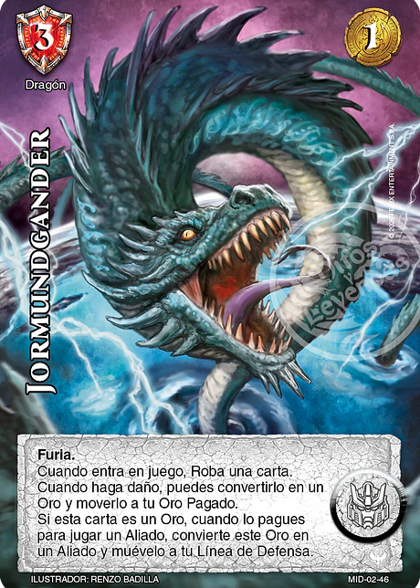 Jormundgander (Preconstruido Dragón)