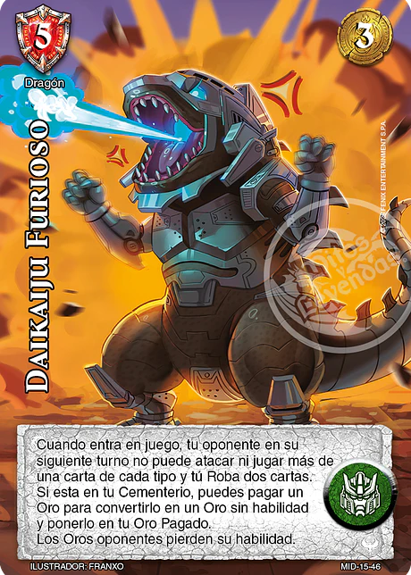 Daikaiju Furioso (Preconstruido Dragón)