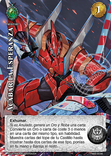 Acabar la Esperanza (Preconstruido Dragón)