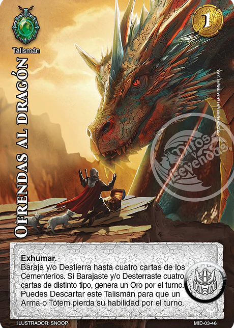 Ofrendas al Dragón (Preconstruido Dragón)