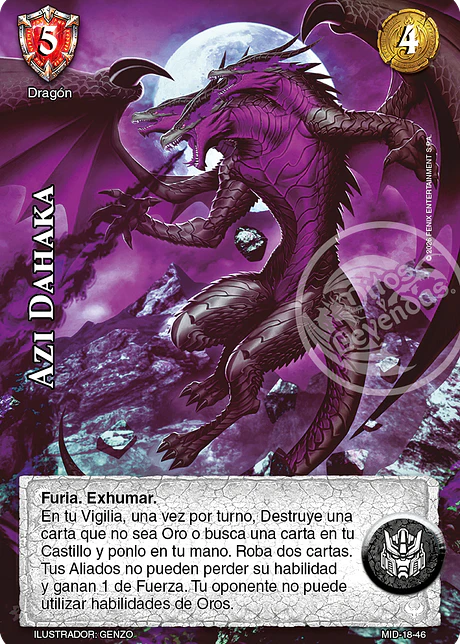 Azi Dahaka (Preconstruido Dragón)