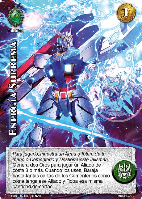 Energía Suprema (Preconstruido Dragón)