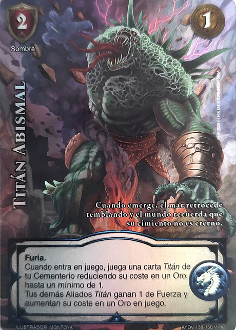 Titán Abismal (Vigilantes - Vasalla Foil)