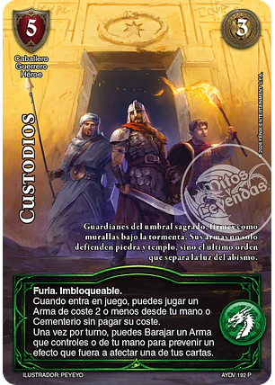 Custodios (Kit Profecías)