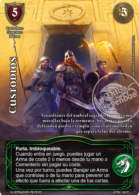Custodios (Kit Profecías)