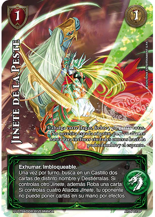 Jinete de la Peste (Buy a Box - Display Vigilantes)