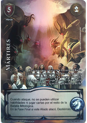 Mártires (Vigilantes - Vasalla Foil)