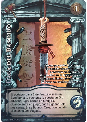 Daga del Bandido (Vigilantes - Vasalla Foil)