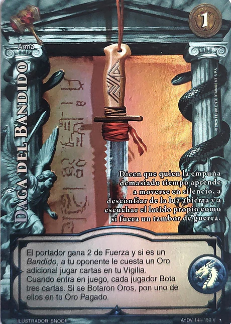 Daga del Bandido (Vigilantes - Vasalla Foil)