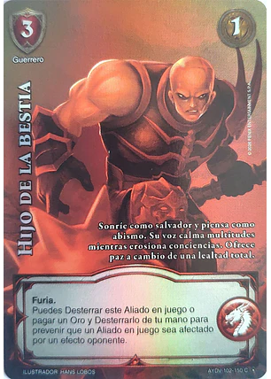 Hijo de la Bestia (Vigilantes - Cortesana Foil)