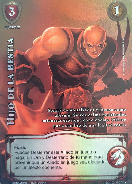 Hijo de la Bestia (Vigilantes - Cortesana Foil)