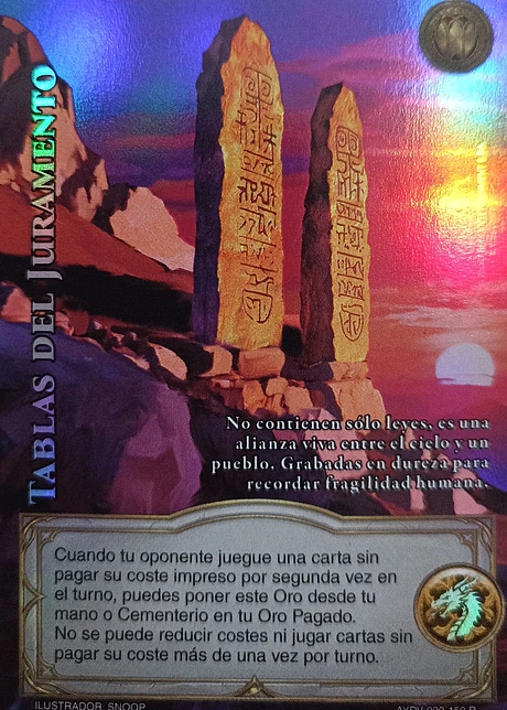 Tablas del juramento (Vigilantes - Real)