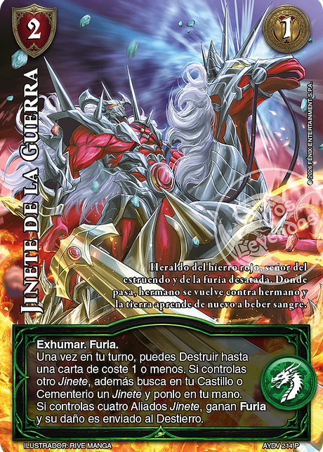 Jinete de la Guerra (Buy a Box - Display Vigilantes)