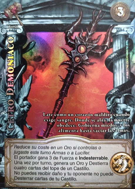 Cetro Demoniaco (Vigilantes - Real)