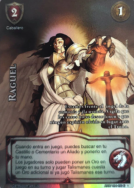 Raguel (Vigilantes - Cortesana Foil)