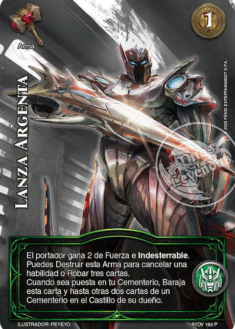 Lanza Argenta (Kit de Batalla - Serafín / Belial)