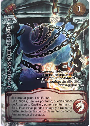 Cadenas del Abismo (Vigilantes - Cortesana Foil)