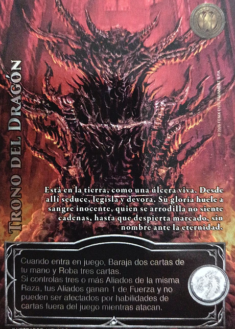 Trono del Dragón (Vigilantes - Mega Real)