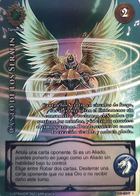 Canto de los Serafin (Vigilantes - Vasalla Foil)