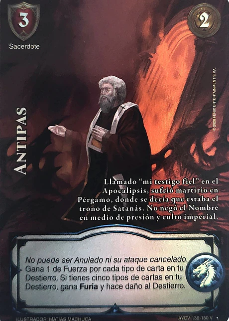Antipas (Vigilantes - Vasalla Foil)