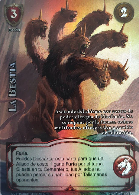 La Bestia (Vigilantes - Cortesana Foil)
