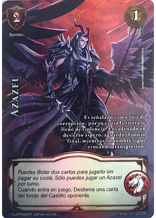 Azazel (Vigilantes - Cortesana Foil)