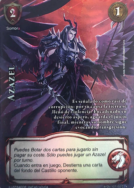 Azazel (Vigilantes - Cortesana Foil)