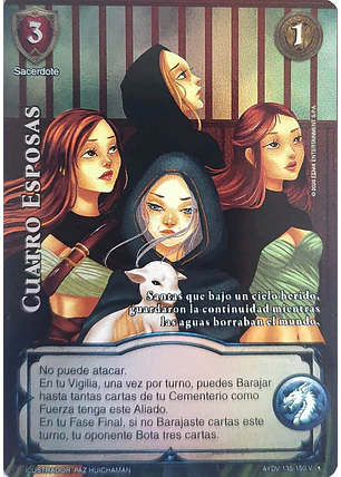 Cuatro Esposas (Vigilantes - Vasalla Foil)