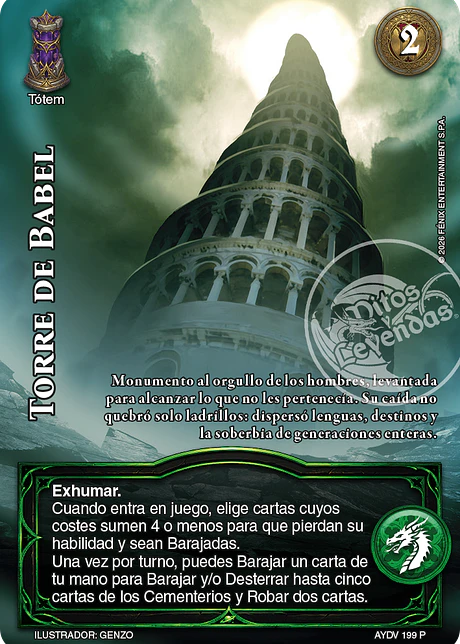 Torre de Babel (Kit Profecías)