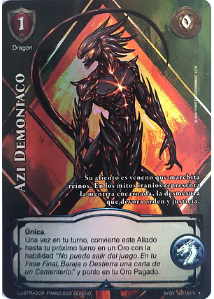 Azi Demoniaco (Vigilantes - Vasalla Foil)