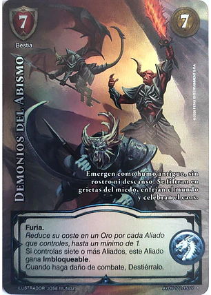Demonios del Abismo (Vigilantes - Vasalla Foil)