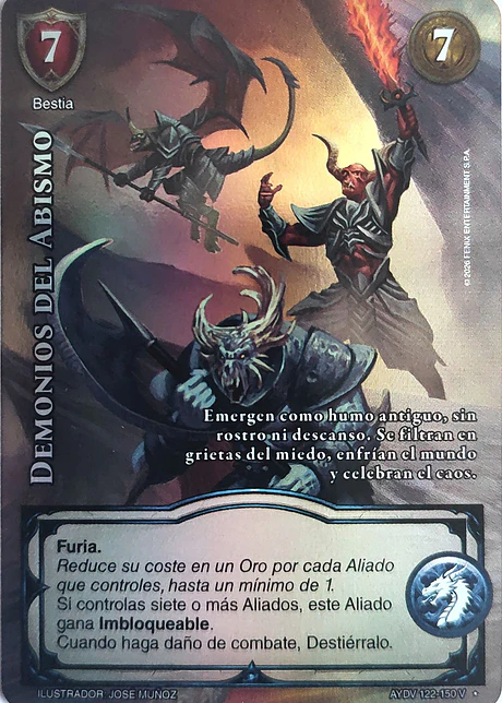 Demonios del Abismo (Vigilantes - Vasalla Foil)