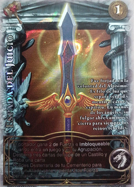 Espada del Juicio (Vigilantes - Ultra Real)