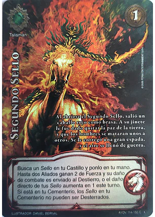 Segundo Sello (Vigilantes - Cortesana Foil)