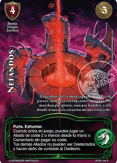 Nefandos (Kit Profecías)