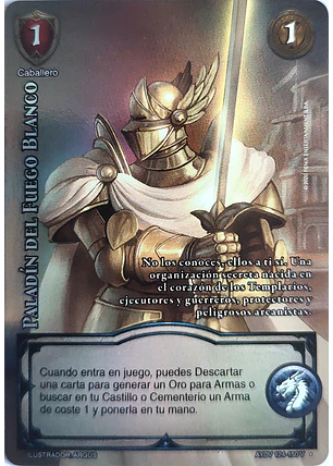 Paladín del Fuego Blanco (Vigilantes - Vasalla Foil)